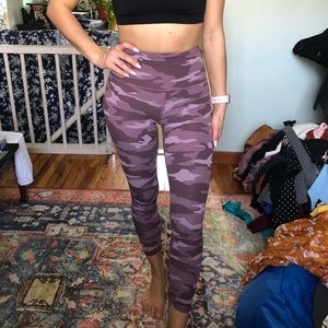 Athleta Elation 7/8 “flora” camo tight